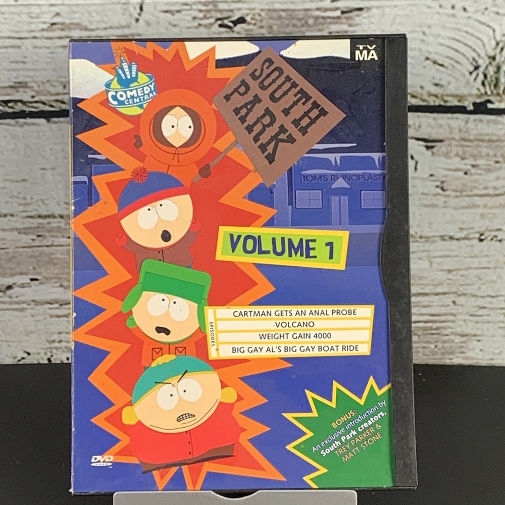 South‎ Park - Set 1 (DVD, 1998) Volume 1 Snapcase